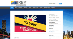 Desktop Screenshot of iremla.org